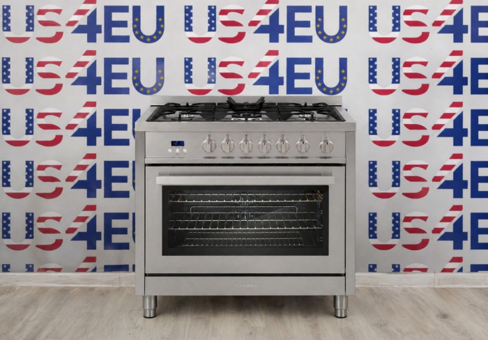 36 in. Gas Range, 5 Burners, Stainless Steel (OPEN BOX, COSMETIC IMPERFECTIONS)