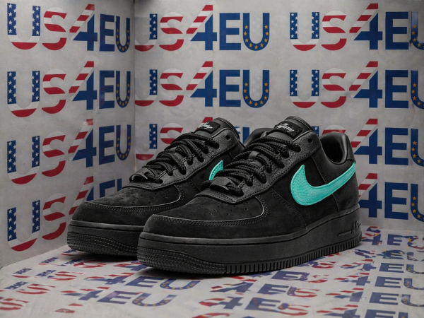 Nike Air Force 1 Low x Tiffany & Co. 1837 (Black) Original EU 36.5 (23.5 cm)