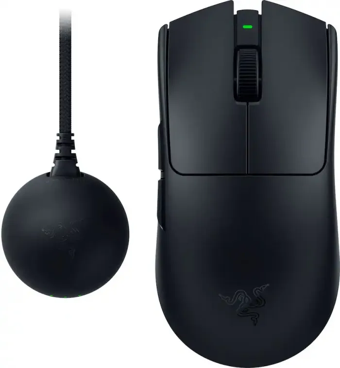 Razer - Viper V4 Pro Ultra Lightweight Optical Gaming Mouse with 180 Hour Battery Life - 8k Polling Rate - Wireless - Black