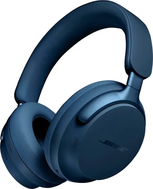 Bose - QuietComfort Ultra Wireless Noise Cancelling Over-the-Ear Headphones - Lunar Blue