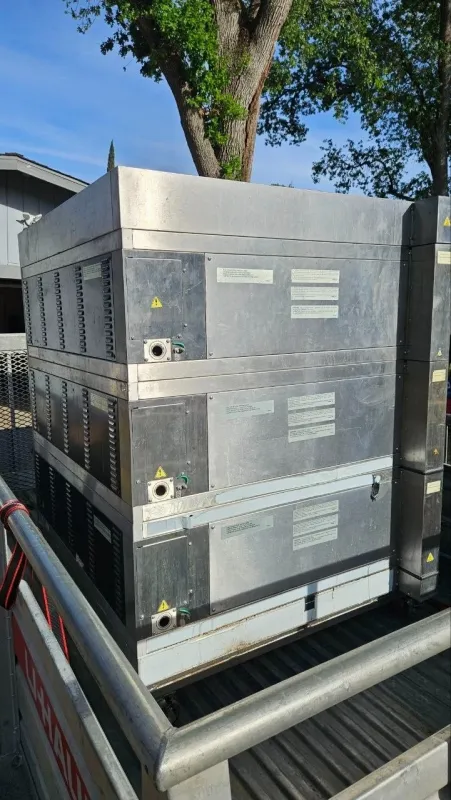 Commercial Pizza Oven Electric Stone Moretti Forni AMACC1UL 3 Deck Deck Bakery