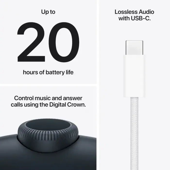 Apple - AirPods Max 2 (USB-C) - Midnight
