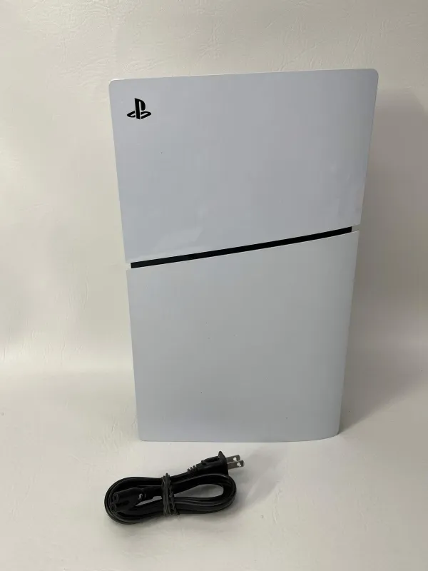 Sony PlayStation 5 Slim Disc PS5 1TB White Console Gaming System CFI-2015