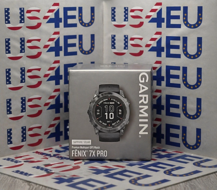 Garmin fenix 7X Pro Sapphire Solar Gray DLC Titanium- 010-02778-10- BRAND NEW!