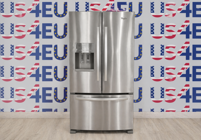 Whirlpool French Door Refrigerator Stainless Steel Water Dispenser Ice Maker