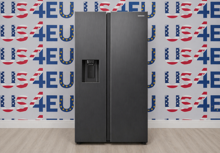 Samsung RS6GCG885DB1/EG Side by Side NoFrost IceMaker Twin Cooling+ Black