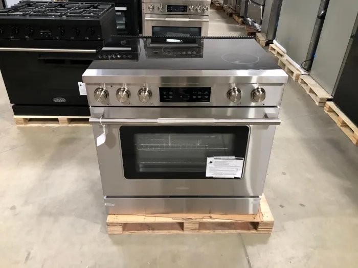 COSMOS 36 in. Electric Range, 5 Burners, Stainless (OPEN BOX, COSMETIC IMPERFECTIONS)