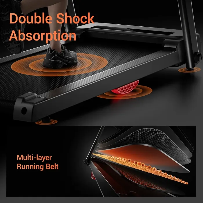 3-in-1 Foldable Treadmill w/ 14% Incline, 3.0HP Quiet Motor, 300lb Capacity