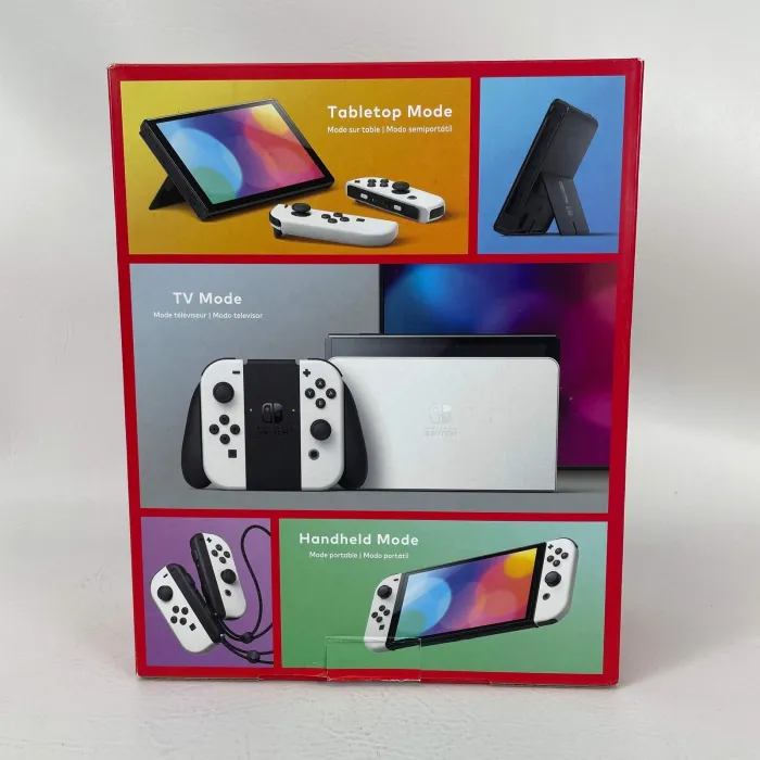 Nintendo Switch OLED Console Gaming System HEG-001 Black/White