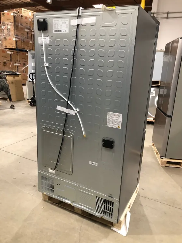 COSMO 36 in. 3 Door French Door Refrigerator, Stainless (OPEN BOX COSMETIC IMPECTIONS)