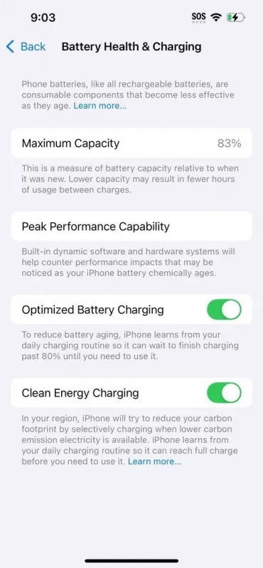 Apple iPhone 13 Pro 256GB - Unlocked, Green, 83% battery health (A2483)