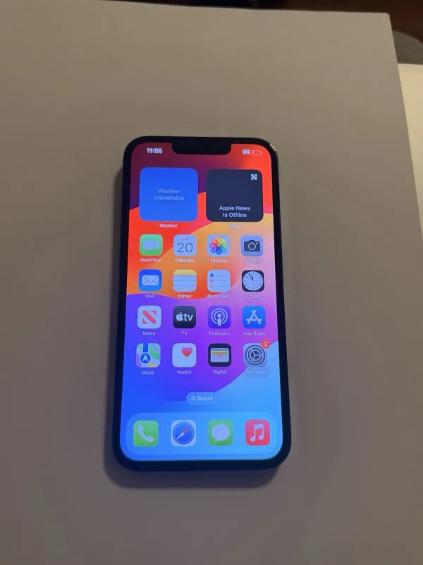 Apple iPhone 13 Pro - 128 GB - Sierra Blue (Unlocked) Good A2483