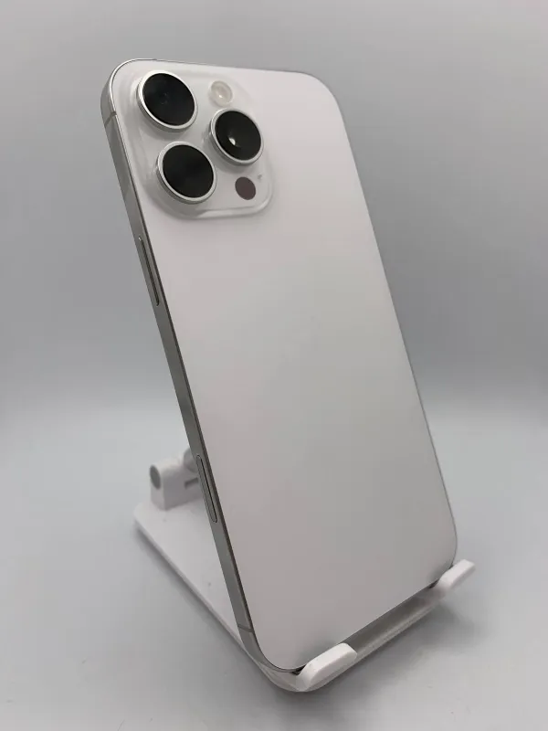 Apple iPhone 16 Pro Max - 256GB - Unlocked - White Titanium - Open Box Condition