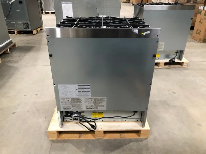 COSMO 30 in. Gas Range, 4 Burners, Stainless Steel (OPEN BOX, COSMETIC IMPERFECTIONS)