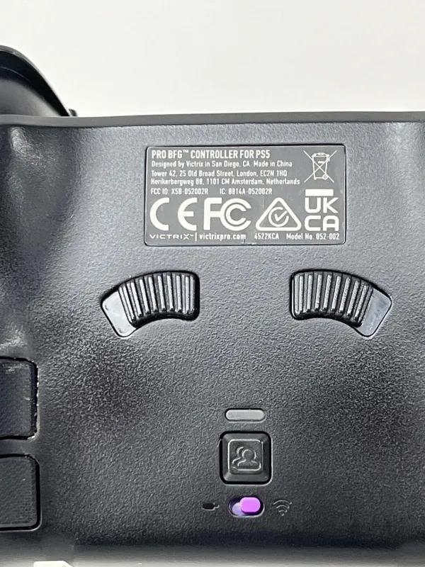 Victrix Pro BFG Wireless Controller for PS5/PS4/PC Black/Purple