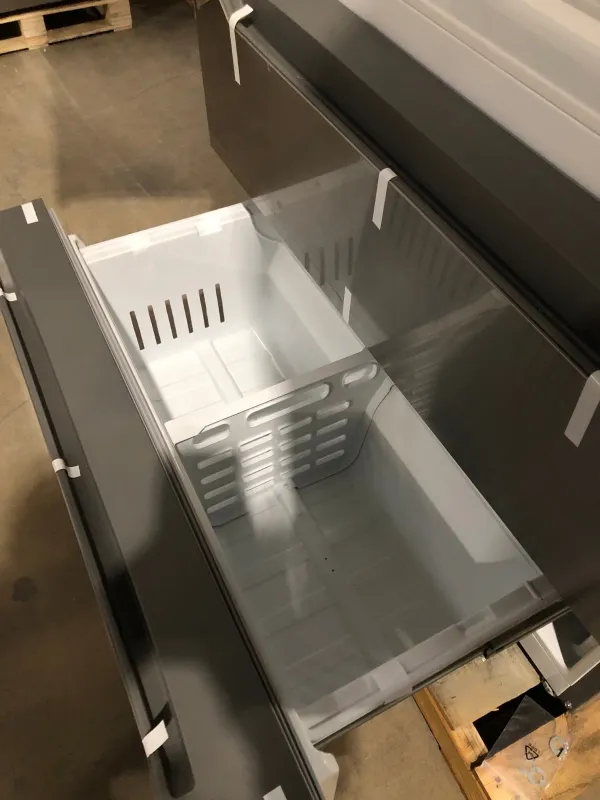 Cosmo 36 in. 4 Door French Door Refrigerator, Stainless (OPEN BOX COSMETIC IMPECTIONS)