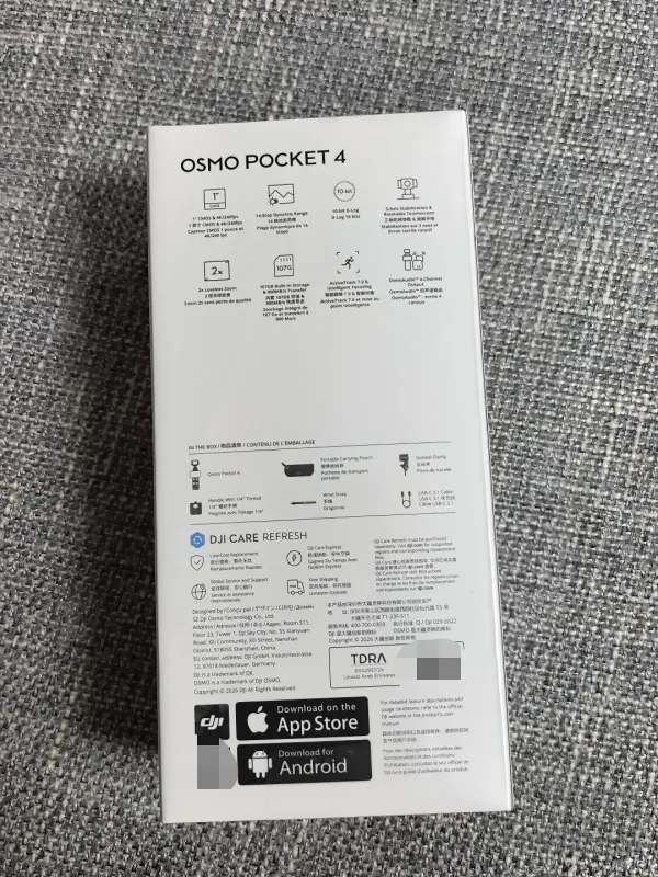 Osmo Pocket 4 Creator Combo Genuine
