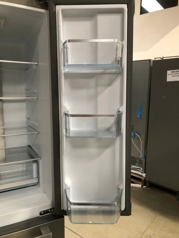 3 Door French Door Refrigerator, Stainless (OPEN BOX COSMETIC IMPECTIONS)