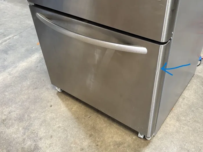 KitchenAid KBLS22KCMS00 Free-Standing 21.9 Cu. Ft. Bottom-Freezer Refrigerator