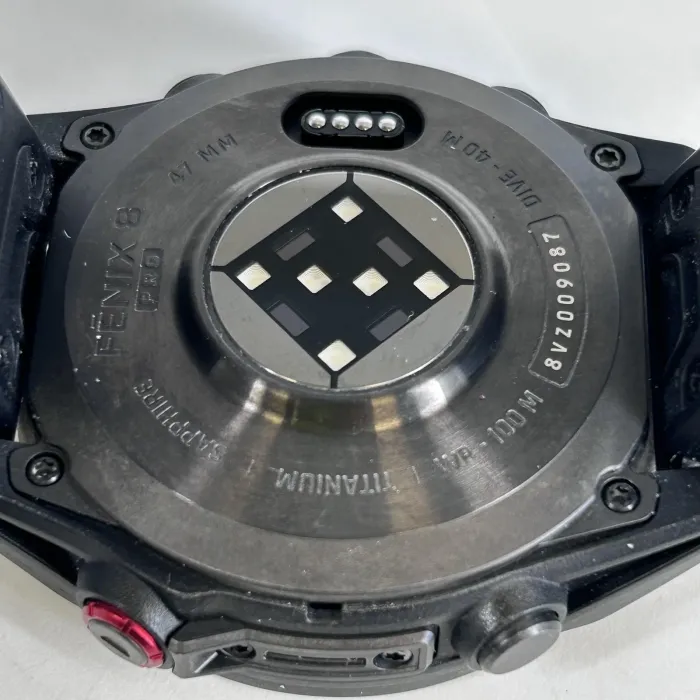 Garmin Fenix 8 Pro AMOLED Edition 47mm Black (GPS) w/ Silicone Band - Excellent