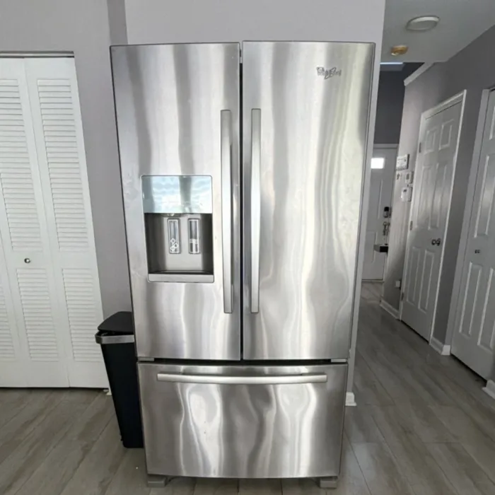 Whirlpool French Door Refrigerator Stainless Steel Water Dispenser Ice Maker
